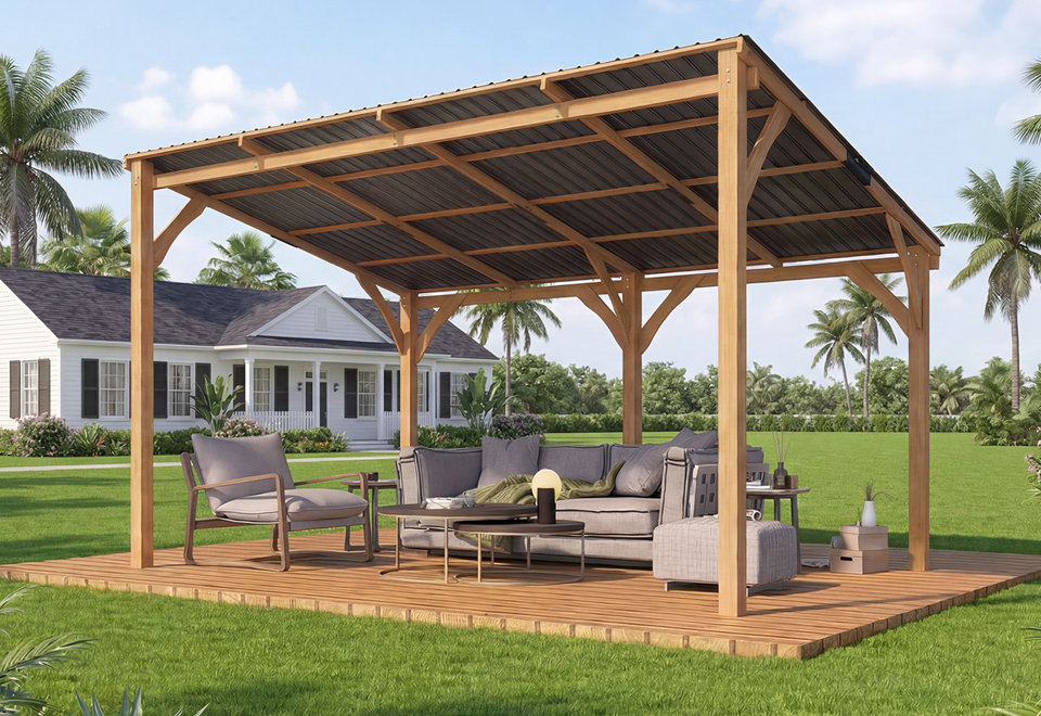 Wooden Gazebo