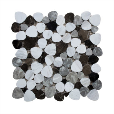 PALM BEACH GREY DARK STONE MARBLE(5 SQF PER BOX  And 5 Pieces Per Box )
