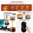 C1 Pro Single Serve Coffee Maker 20 Bar Travel Espresso Maker With Coffee Grounds Chamber & NS Capsule Chamber, PID Temperature Control, Instant Heating, 6.1Oz Water Tank