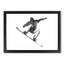 The Snowboarder - Picture Frame Painting Print-56712506-56712510