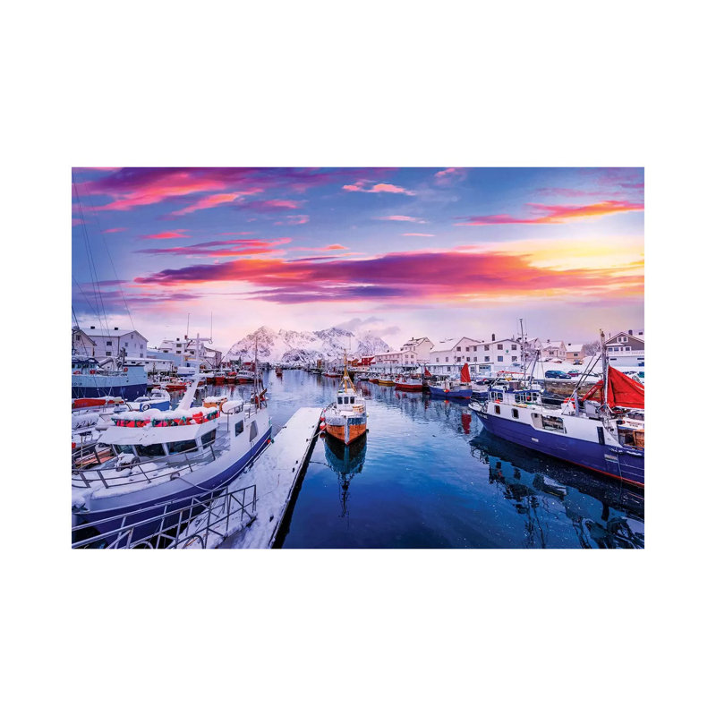 Vibrant Norway by Philippe Sainte-Laudy - Wrapped Canvas Print, 101.6 cm H x 66.04 cm W x 1.91 cm D