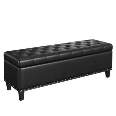 Madalie Upholstered Ottoman by Latitude Run