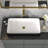 24" L x 14" W Ceramic Rectangular Vessel Bathroom Sink-111840654