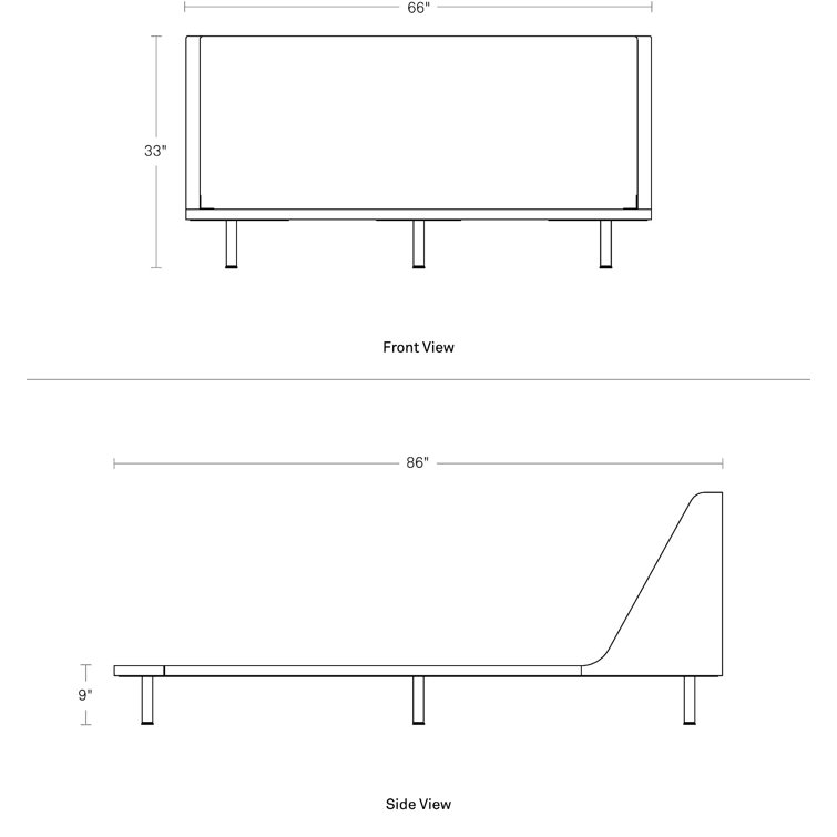 BLU DOT Nook Queen Bed