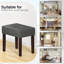 Tabouret de repose-pieds rectangulaire en cuir Nakendra-582534234-570125353
