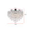 Stoltz Crystal Semi Flush Mount-755239998-755239999