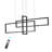Devontaye 3-Light Square / Rectangle Chandelier Kitchen Island Lighting with Remote Control-87873179