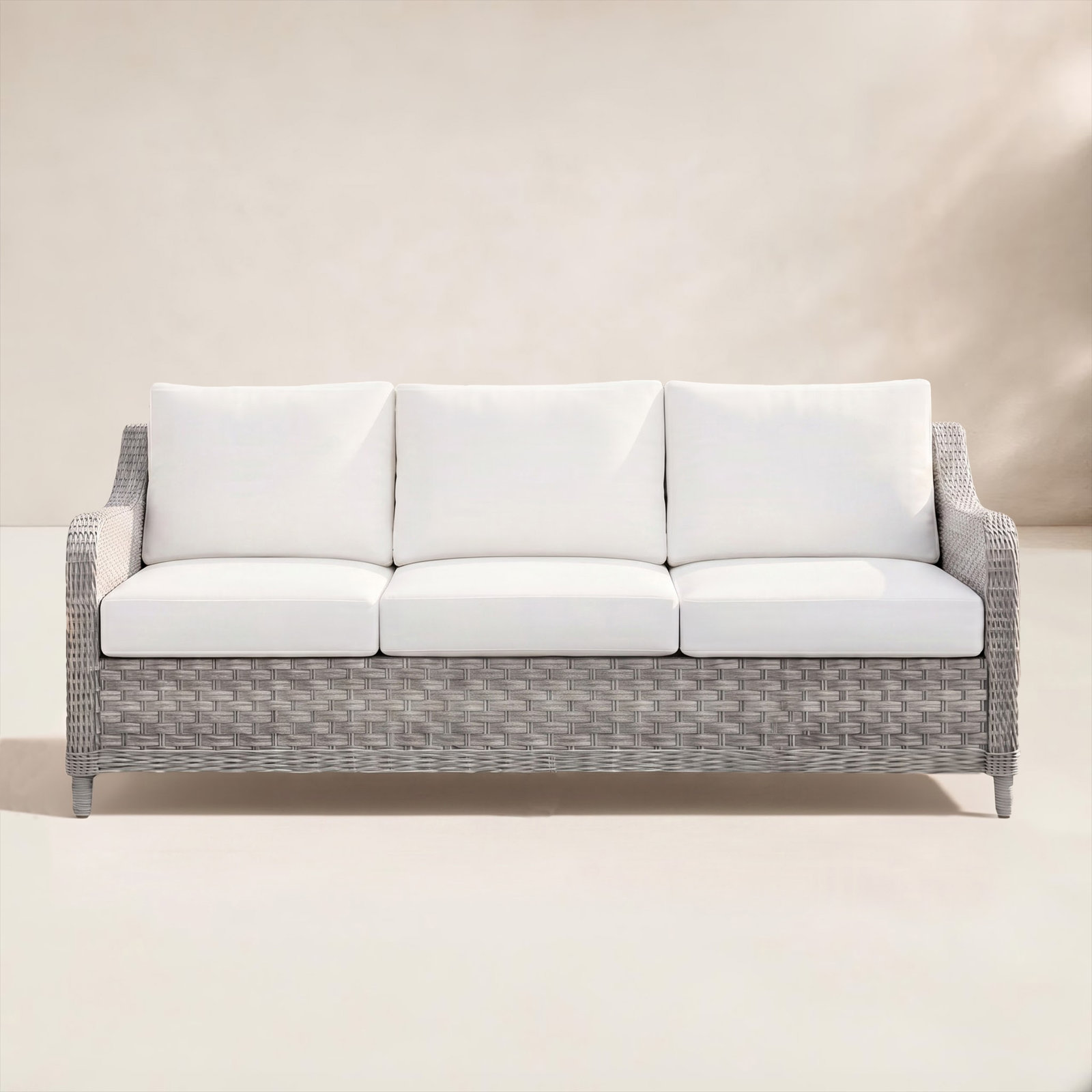 Sky 75" Sunbrella® Patio Sofa, Cast Oasis Sunbrella® Plainweave