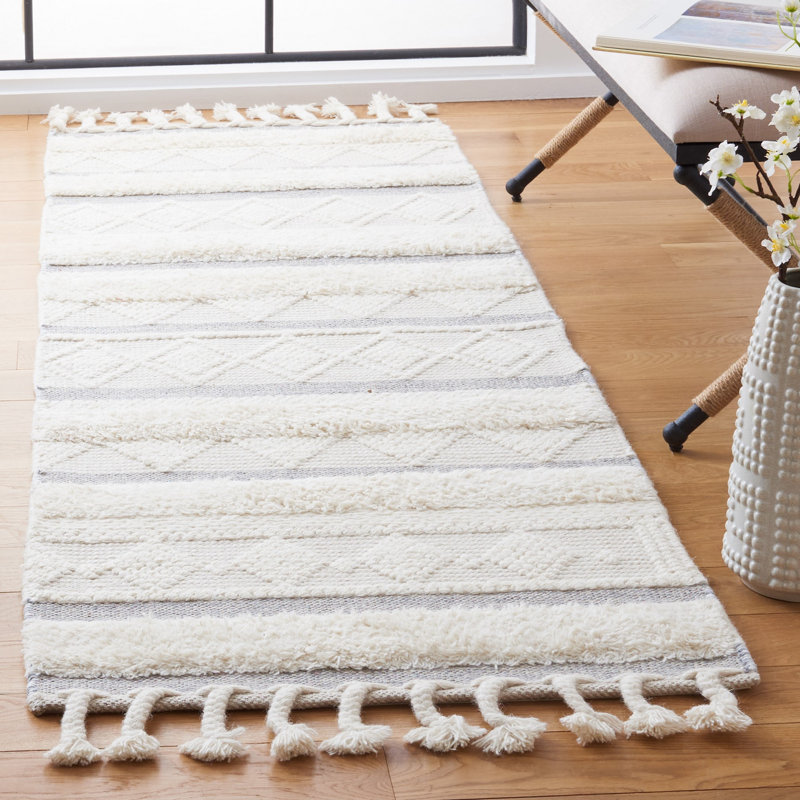 Sumpter Hand Woven Wool Southwestern Rug, Runner 2'3" x 8'