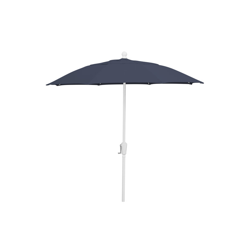Parasol de marché 8 pi Home Patio, Marine, Blanc
