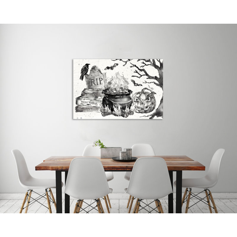 Phantoms Of The Night I by Anne Tavoletti - Wrapped Canvas Painting, 28" H x 42" W x 1.5" D