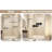 5054 " X 72" Tempered Glass With Explosion Proof Film, Aluminum Frame Double Sliding Shower Door, "1/4 (6 Mm), Stainless Steel Handle,Brushed Nickel