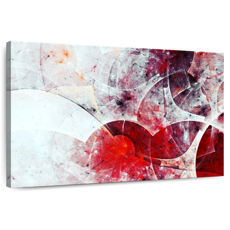 Avery Red Digital Abstract