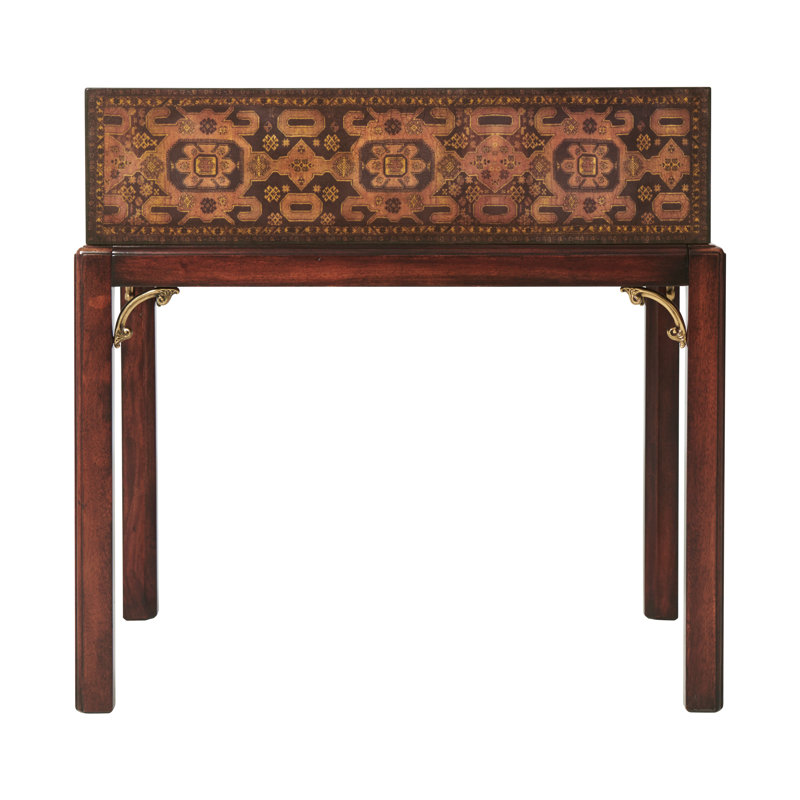 Essential Solid Wood End Table with Storage