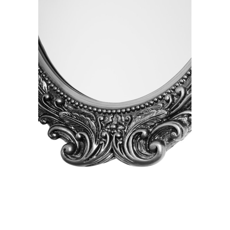 Flat Wall Mirror, Silver