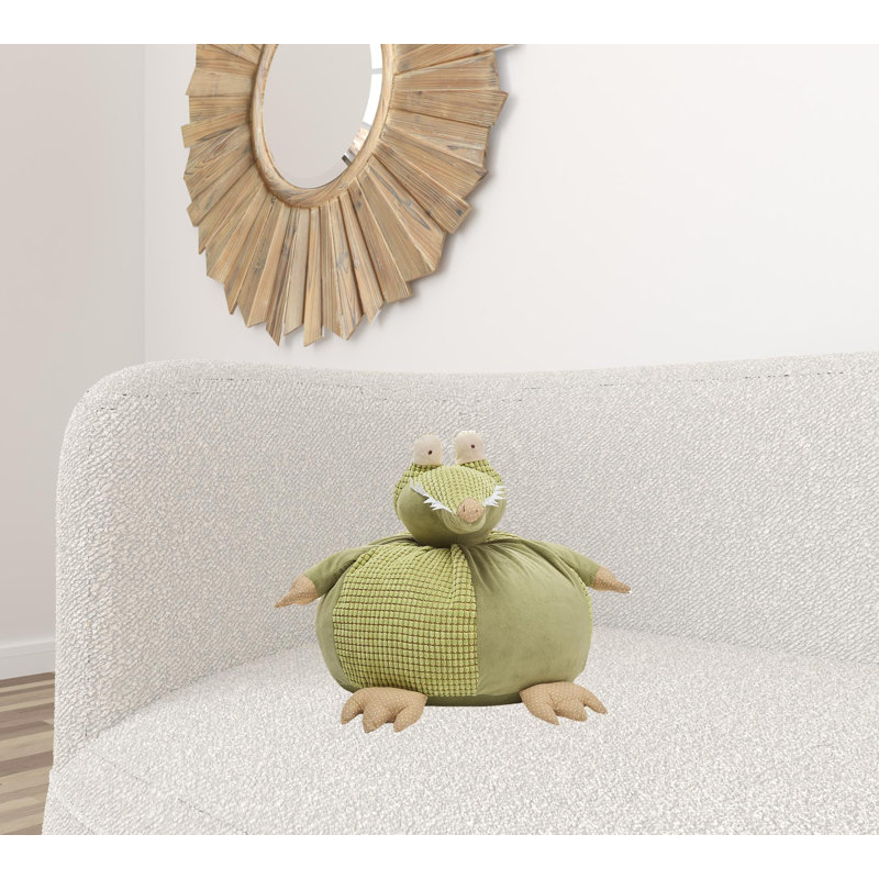 Coussin décoratif en polyester 18 po x 18 po Green