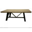 Fetrow Rectangular Solid Wood Top with Solid Wood Base Dining Table