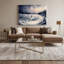 «Christmas Frozen Lakes», art mural sur toile-607376867
