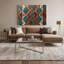 «Southwestern Cowboy Southwestern Diamond 86», art mural sur toile brune-941141415