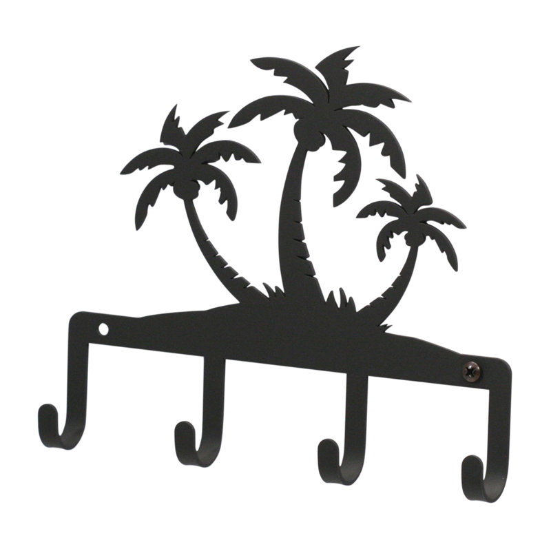 Triple Palm Trees - Multi-Purposefull Wall Hook and Key Holder