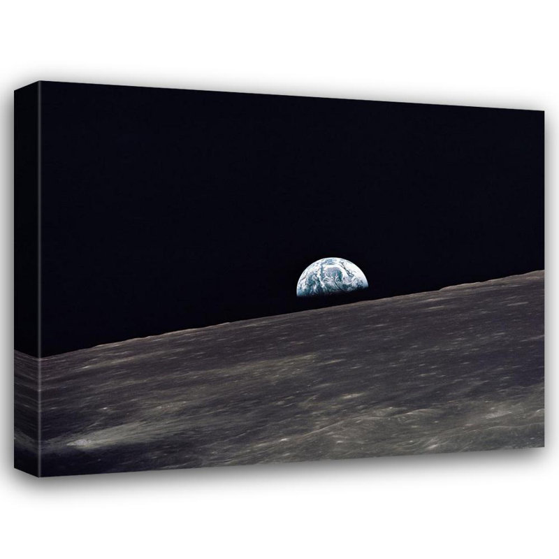Earthrise, viewed from Apollo 10, 1969