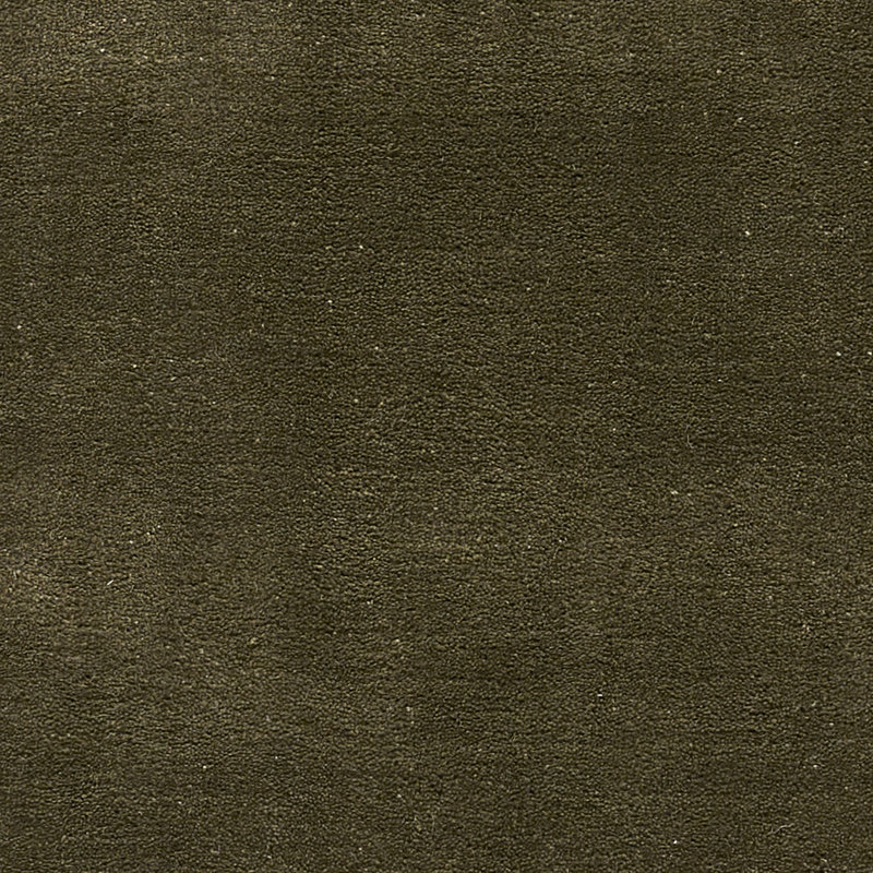 Tapis vert en mélange de laine tissé à la main Timir 10 pi x 14 pi, 10' x 14'
