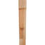 Support en bloc de cèdre rouge occidental traditionnel l 5 1/2 po x P 30 po x H 38 po-47797971-111779234