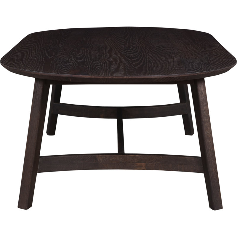 Signa Solid Wood Coffee Table, Brown