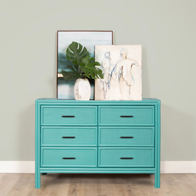 Aruba 48'' W 6 - Drawer Dresser
