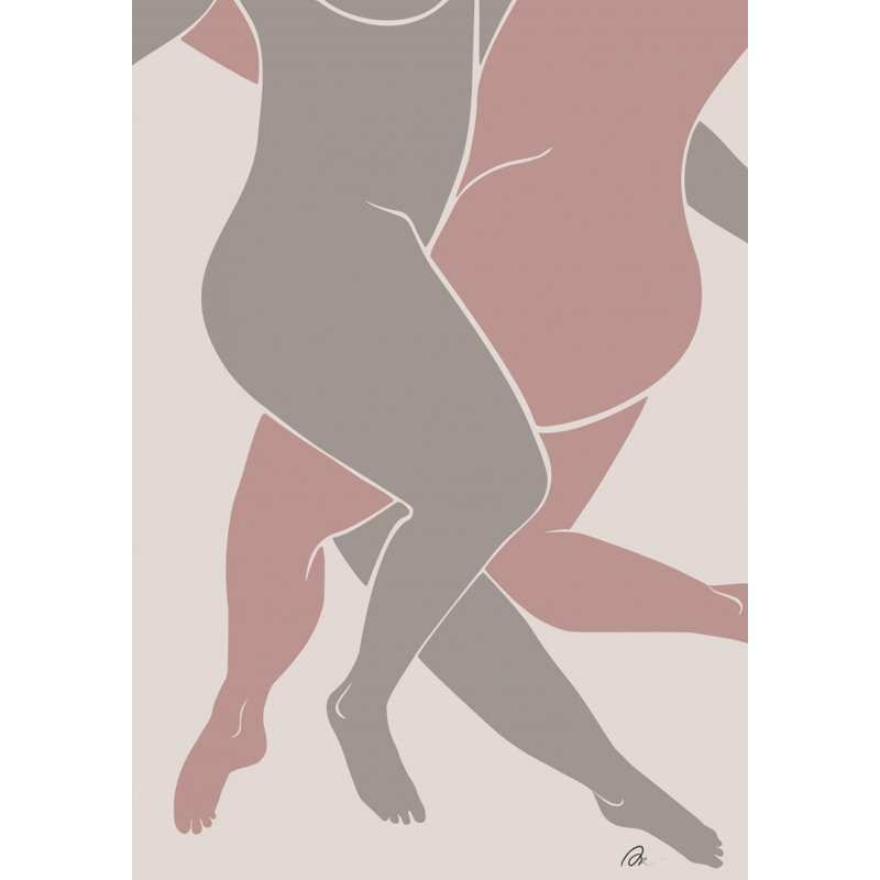 Lovers, 76.2 cm H x 50.8 cm W