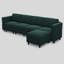 Canapé modulaire rembourré avec repose-pieds-1737404808-1737404815