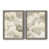Toile avec cadre gris sélectionné