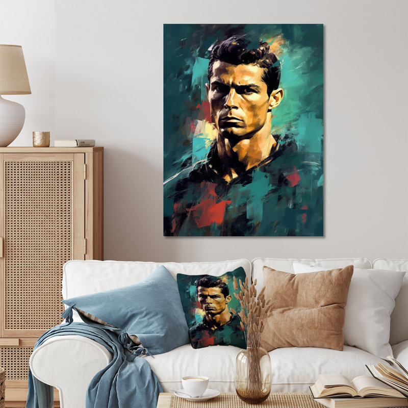 The Beautiful Game - Soccer Wall Wall Art Living Room, H 20 po x l 12 po x P 1 po