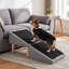 Rampe pour animaux avec rangement - gris