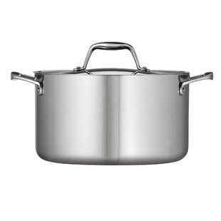 Tramontina Nesting 6 Pc Stainless Steel Tri-Ply Clad Sauce And Stock Pot  Set