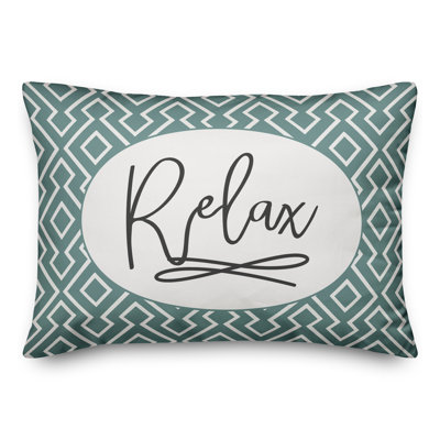 Housse de coussin rectangulaire et insert Relax