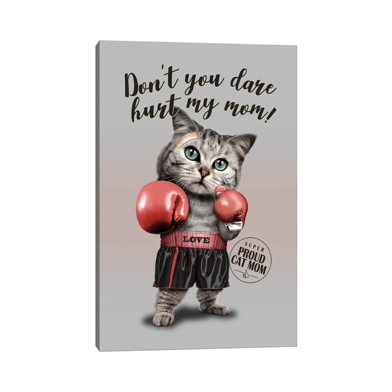 Dont You Dare by Adam Lawless - Wrapped Canvas Gallery-Wrapped Canvas Giclée, 20.32 cm H x 30.48 cm W