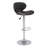 Swivel Upholstered Adjustable Counter stools Set of 2, Modern PU Leather Counter Height Bar Stools with Back and Footrest-117204132-117204133