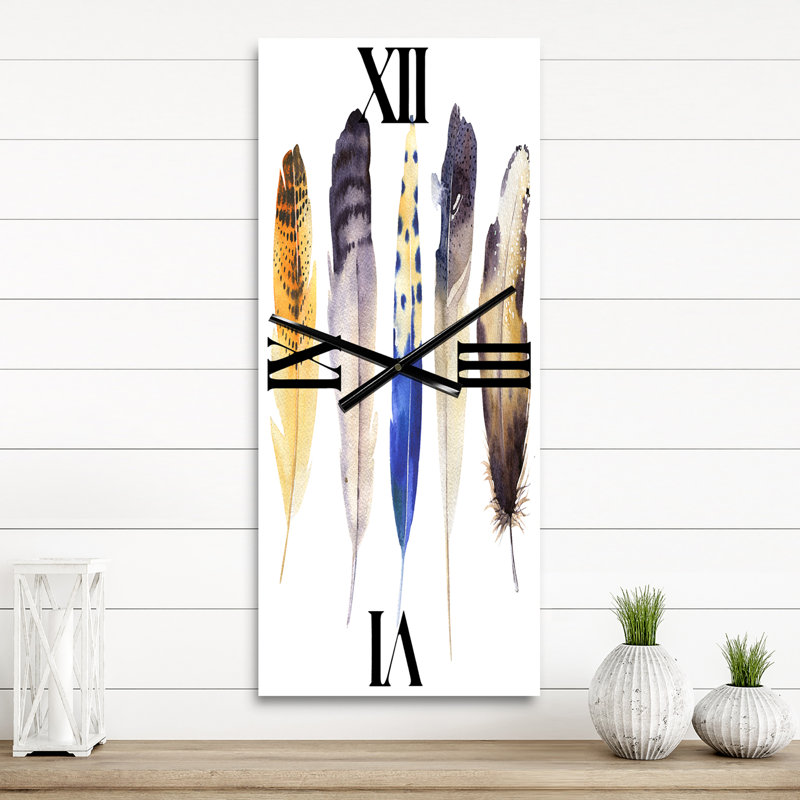 Horloge murale bohème et éclectique, Petit