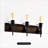 Luxury 3- Matte Black Color Bathroom Lights With Glass Shade, Modern Wall For Bathroom, Kitchen, Dinning Room, Bedroom American Design Lights, Shade-1597053316-1597053318