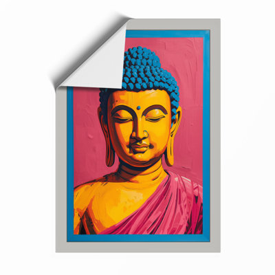 Buddha Pop Art - Framed Print