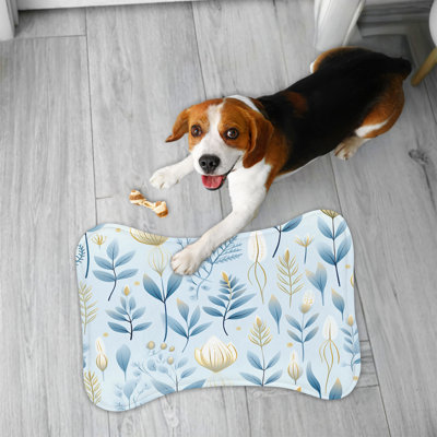Tapis d'alimentation bleu 1 pièce