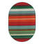 Tapis intérieur / extérieur à rayures Meliton - rouge / vert / bleu / orange-897101480