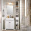 Abriah Freestanding Linen Cabinet