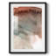 Red Ochre abstrait IV - impression encadrée-2024641010-2024641008