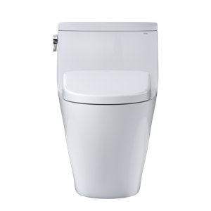 Nexus® 1.28 GPF Elongated Floor Mounted One-Piece Toilet (Seat Included) (incomplete 1 box only consisting of washlet pump)