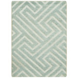 Santa Fe Hand-Knotted Wool Gray Area Rug