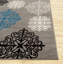 Tapis gris et argent tissé à la machine Freeman-1359706731