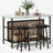 Grondin 47.24" Iron Kitchen Island Set-964939967