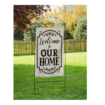 Diamond House Flag Arbour Stand